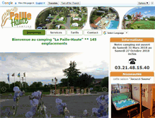 Tablet Screenshot of la-paille-haute.com